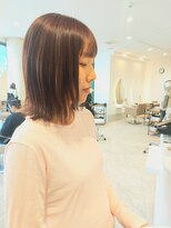 カムバイネオリーブ 溝の口店(Cam by neolive)&nbsp;☆ピンクベージュ・きりっぱなしボブ☆