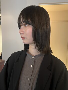 トッド(tod) オリーブベージュ 透明感カラー 髪質改善 丸の内 MISAKI