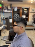アップバングショート