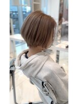ヘアーアンドメイク ニューヨークニューヨーク 姫路店(Hair&Make NYNY)&nbsp;ハイトーンベージュ×ショート