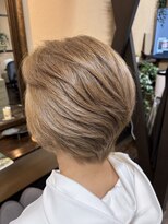 コネクト(Connect)&nbsp;白髪ぼかしカラーグラデーションボブ