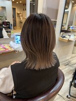 ノーブル 北18条(noble)&nbsp;【noble】切りっぱなしくびれボブ