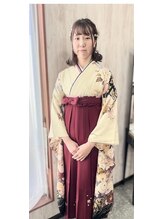 エムバランス(M.Valance)&nbsp;袴のヘアセット