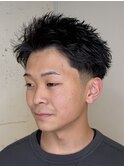 ツイストピンパーマ/スパイキー/ベリーショート/ショート△