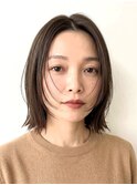 30代/ボブ/シアーボブ