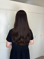 ロッカ(ROCCA) アプリコットオレンジ素髪風ゆるウェーブロング