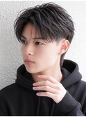 マッシュ短髪ツーブロックモテる束感モテ髪イケメン黒髪ビジネス