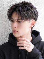 カライング(ing) マッシュ短髪ツーブロックモテる束感モテ髪イケメン黒髪ビジネス