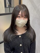 アース コアフュールボーテ 上田店(EARTH coiffure beaute)&nbsp;オリーブグレージュやわらかめ