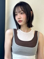 サンドハーツギンザ(sand Hearts ginza)&nbsp;透明感ブラウン ショートボブ縮毛矯正 10代20代30代40代