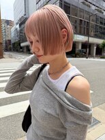 ラジ キタハマ(Laji kitahama) ハイトーンボブ 切りっぱなしボブ【NANA】