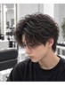 【メンズ】Men'sカット＋シャドーorフェザーパーマ＋トリートメント ￥13500