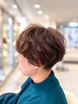 バランスセントラル(balance CENTRAL)&nbsp;女性も刈り上げ/30代/40代/50代/くせ毛風パーマ/ショート
