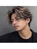 アイトーキョー 名古屋栄(AI TOKYO)&nbsp;ニュアンスパーマ/フェザーパーマ/センターパート/名古屋