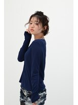 アース 五反田店(HAIR&MAKE EARTH) ねじねじピンアレンジ