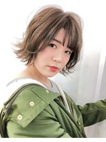 エトネ ヘアーサロン 仙台駅前(eTONe hair salon) 《eTONe》外ハネbob