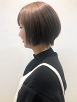 メルト 吉祥寺(melt)&nbsp;【高塚栞里】大人×小顔ナチュラルショートボブ　サイド　ひし形