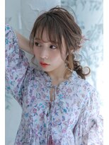 オルガ ヘアアンドメイク(Oluga hair&make)&nbsp;ミディアムラフアレンジ