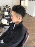 外国人風ハードパーマ