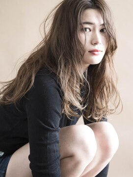 キープへアデザイン(keep hair design) 【keep hair design土肥】アッシュベージュ×フェミニンロング