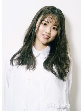 キッカ(kicca) 【kicca】ミディアム外ハネミックスイルミナカラースタイル