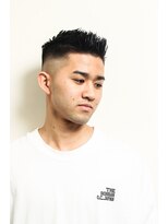 レンゲン(LENGEN)&nbsp;メンズかき上げニュアンスマッシュサイドパート韓国マッシュ