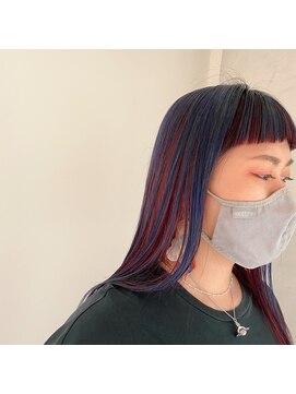 カットハウスピノキオ ブルー×ピンク