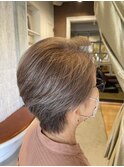 脱白髪染カラー グレイベージュ