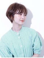 ヨファヘアー 岡本店(YOFA hair)&nbsp;大人かわいい小顔美髪こなれショート0803
