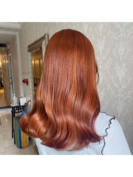 ヘアスタジオ アルス 御池店(hair Studio A.R.S) オレンジブラウン