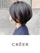 クレール 住吉店(CREER) 絶壁頭をカバーする大人のレイヤーショート☆