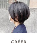 絶壁頭をカバーする大人のレイヤーショート☆