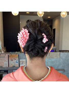 ムーヘアー MOU HAIR ヘアセット☆