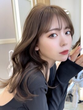 アフロートリノ(AFLOAT Leino) ワンカールレイヤー　顔まわりカット　シースル　くびれヘア