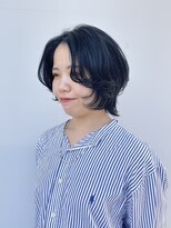 カリーナコークス 原宿 渋谷(Carina COKETH) ブルーブラック/ボブウルフ/暗髪カラー/アディクシーカラー