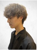 メンズ波巻きパーマ