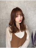 モテ髪×セミロング