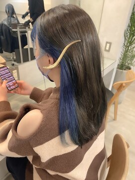 フォト イケブクロ(foto IKEBUKURO) レイヤーロング×ブリーチ/イヤリングカラー/インナーカラー池袋