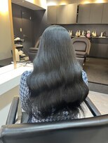 ブレンド 渋谷(BLend)&nbsp;グレージュマチルダボブインナーグレージュ 前髪