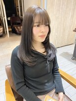 プラグ バイ ネオリーブ(plug by neolive)&nbsp;レイヤーロング×髪質改善 [髪質改善/縮毛矯正]韓国T