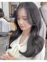 ビューブルー 亀戸錦糸町(VIEW BLUE)&nbsp;美髪カールシアーカラーピンクブラウンエアリーロングセミディ