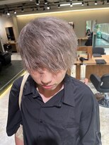 エイト 難波店(EIGHT namba) メンズ　ブリーチ　シルバー　【店長　山本】