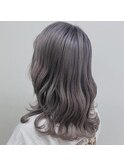 【豊中】アッシュグレーカラー】