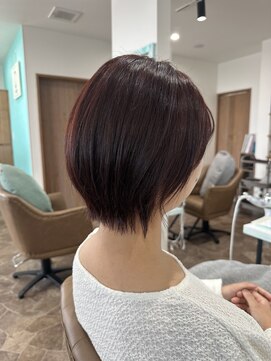 ヘアーディア みどり店(Hair...DiA) ナチュラル丸みショート