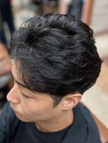 アポロカットステージ 相模大野店&nbsp;アップバング/ツーブロックマッシュ<理容室>[メンズ/相模大野]