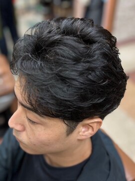 アポロカットステージ 相模大野店 アップバング/ツーブロックマッシュ<理容室>[メンズ/相模大野]