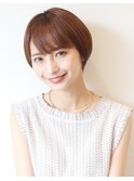 【 I. 】30代からのナチュラル前下がりショートボブ 川口