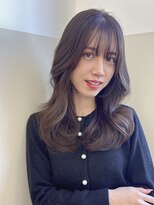 【銀座/有楽町】stilist高落　韓国スタイルくびれヘアベージュ