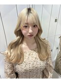 ブロンド/韓国ヘア♪