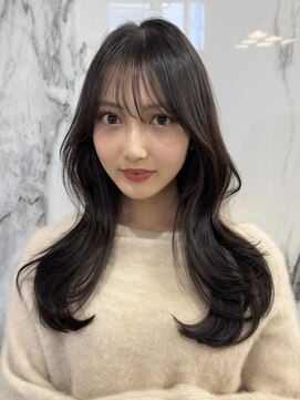 ナカイ(NAKAI) 顔周りレイヤーカット/イメチェンヘアスタイル/韓国くびれヘア